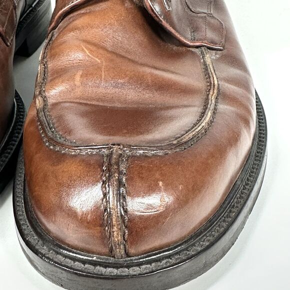 Mezlan Shoes Brown Leather Men’s Size 10.5 Dress Lace Cordoba Made In Spain main image 12